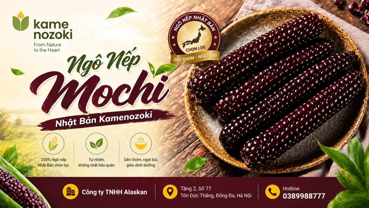 Ngô Nếp Mochi Kamenozoki
